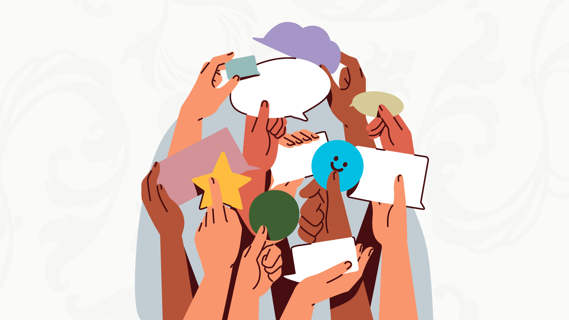 Promotional illustration for RDC survey 